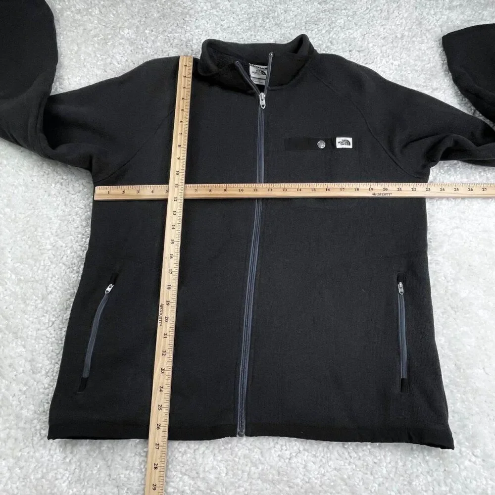 The North Face Gordon Lyons Fleece Full Zip Jacket Heather Black